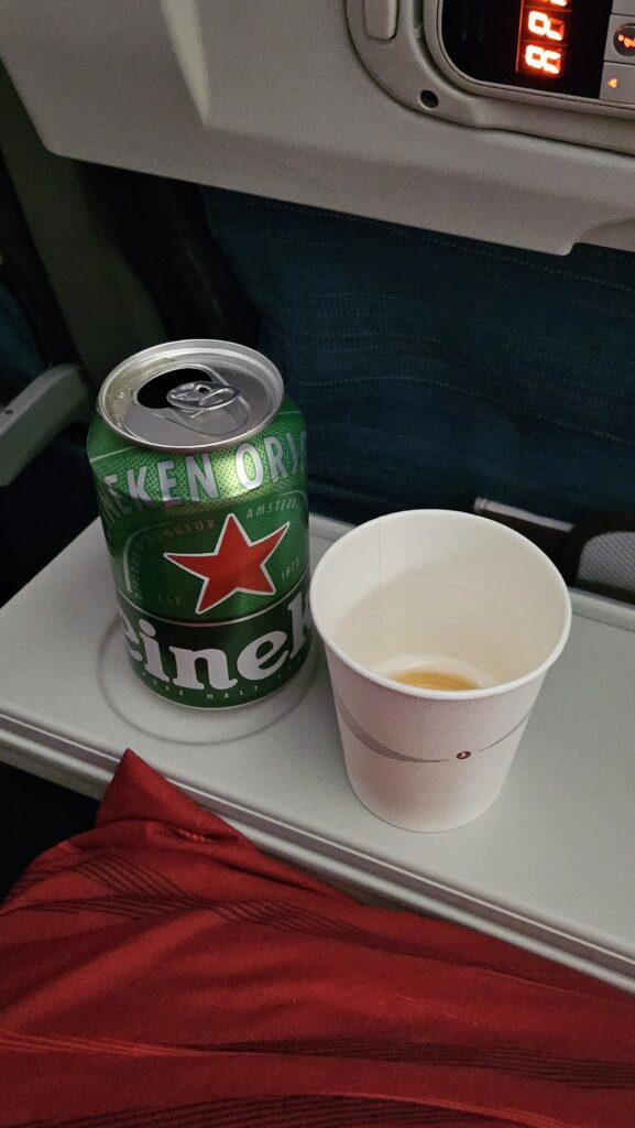 터키항공 하이네켄 맥주 (기내 서비스)