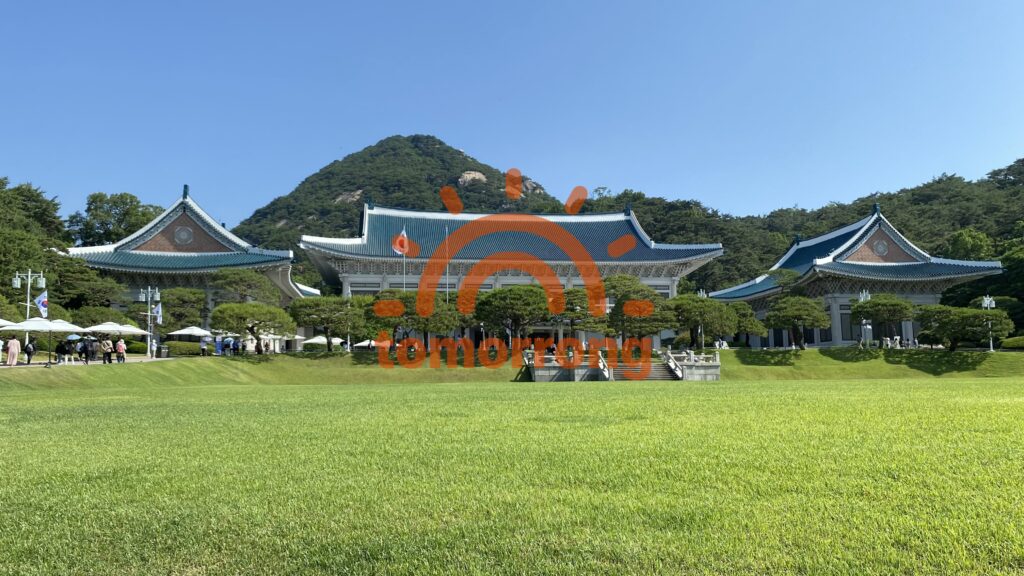 청와대 본관 사진